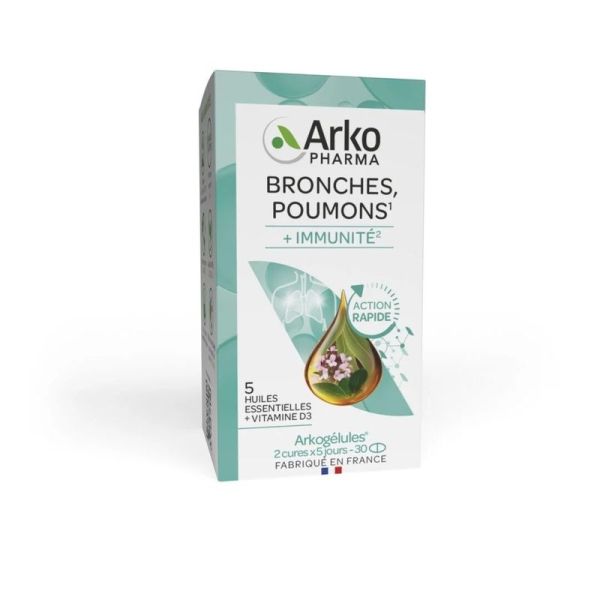 Arkogelules Bronches Poumons - 30 capsules