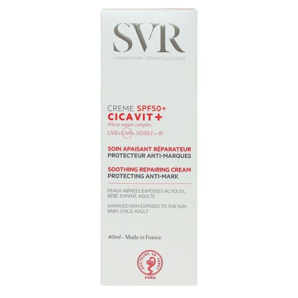 Svr Cicavit Creme Spf50 40Ml