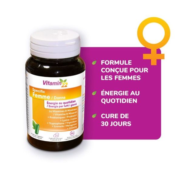 SPECIFIC FEMME - 60 gélules