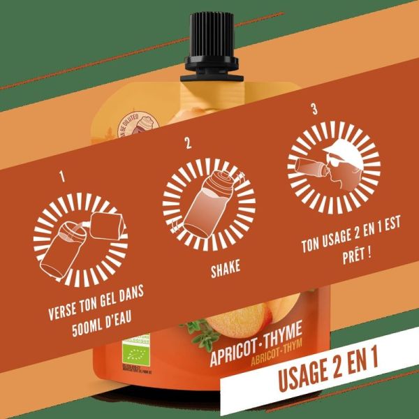 Energy Gels Apricot - Thyme - 85 g