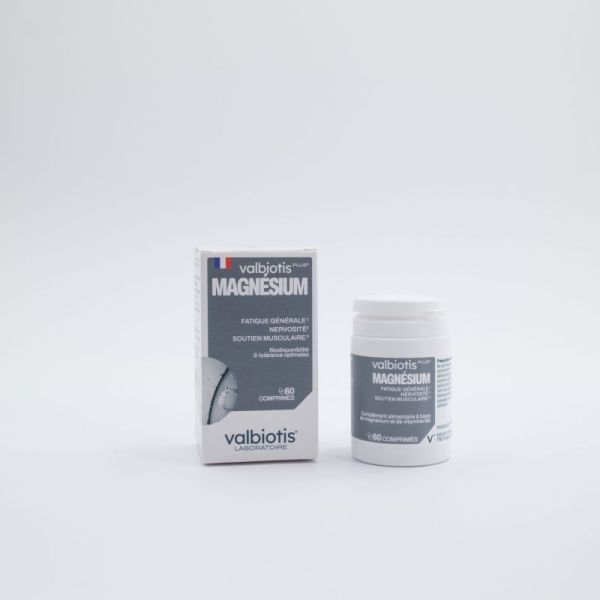Valbiotis Plus® Magnésium - 60 comprimés