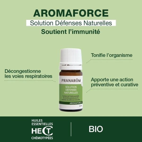Solution - Defenses naturelles - Bio - 5 ml