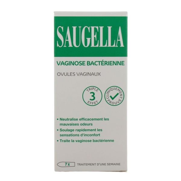 Vaginose Bactérienne Ovules Vaginaux - 7 Ovules