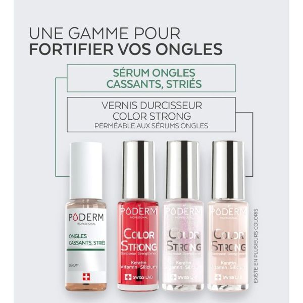 Poderm Color Strong Vernis Durcisseur n°138 Highlight - 8 ml