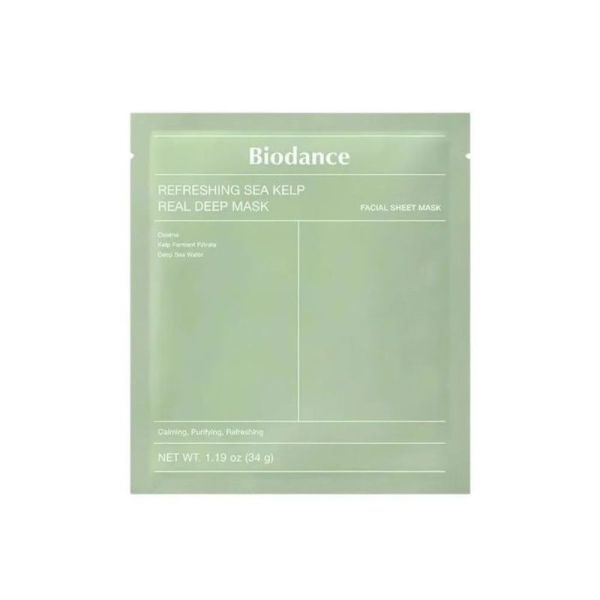 Masque Refreshing Sea Kelp REAL DEEP MASK - 34 g