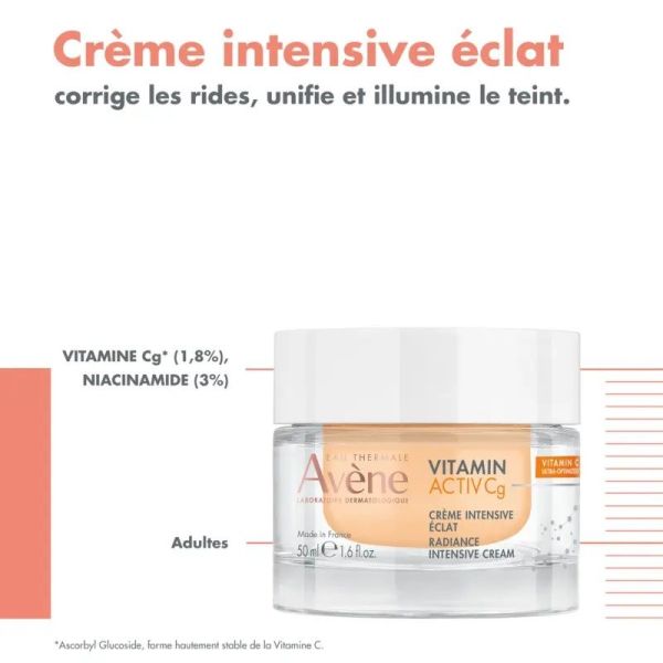 Crème intensive éclat Vitamin Activ Cg - 50 ml