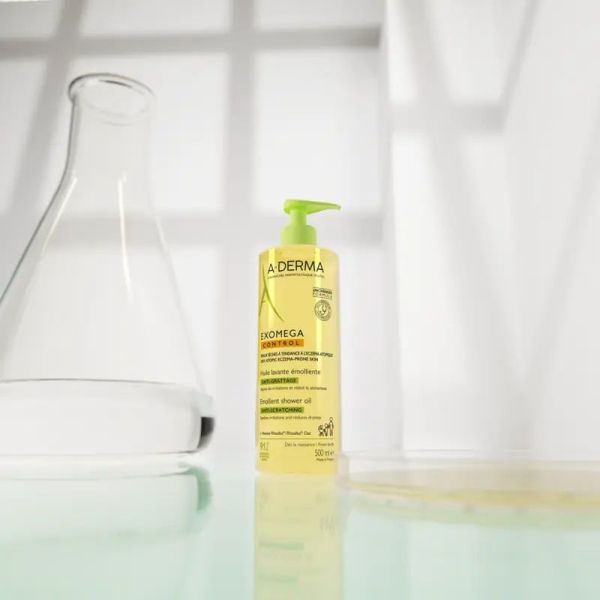 Huile lavante émolliente anti-grattage EXOMEGA CONTROL - 1000 ml