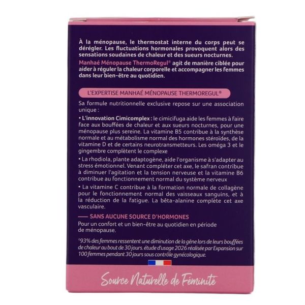 Ménopause ThermoRegul - 120 gélules