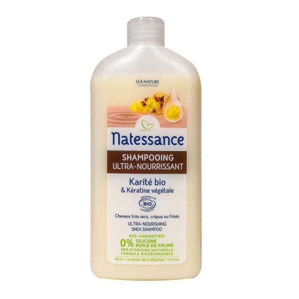 Natessance Shp Karite Amp Keratine 500Ml