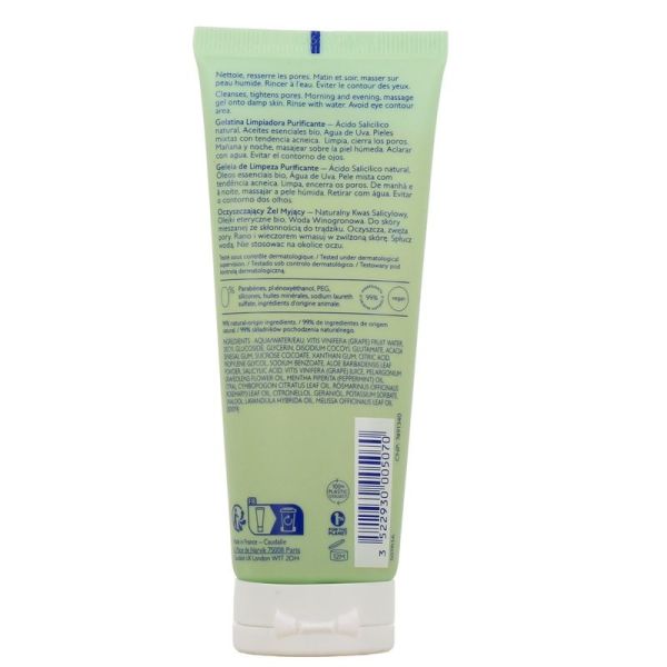 Gelée Nettoyante Purifiante Vinopure - 75 ml