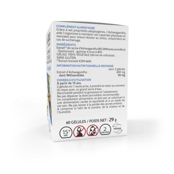 Arkogelule Bio Ashwagandha 60Gel