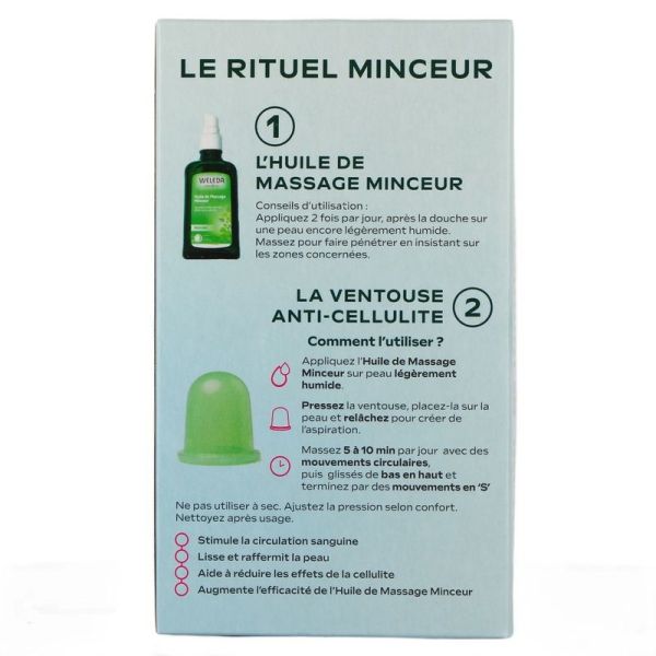 Huile de Massage Minceur au Bouleau + Pearl Scrub Crème de Douche Gommante Offerte - Huile 200 ml, Crème 150 ml
