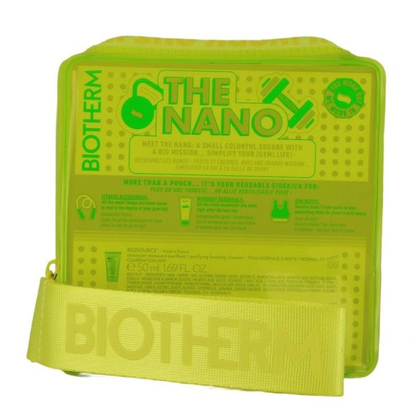 Coffret Nano Energy - Aquasource+ Electrolyte gel hydratant 30 ml + Biosource nettoyant moussant purifiant 50 ml