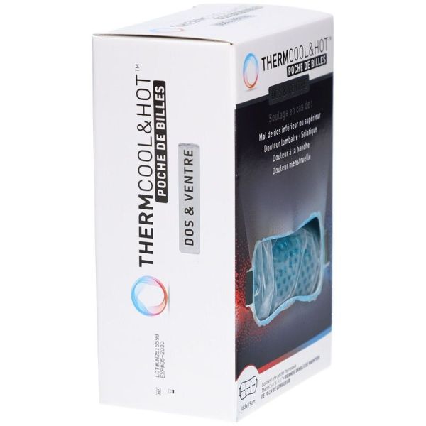 Thermcool Hot Poche de Billes Dos et Ventre - 1 poche