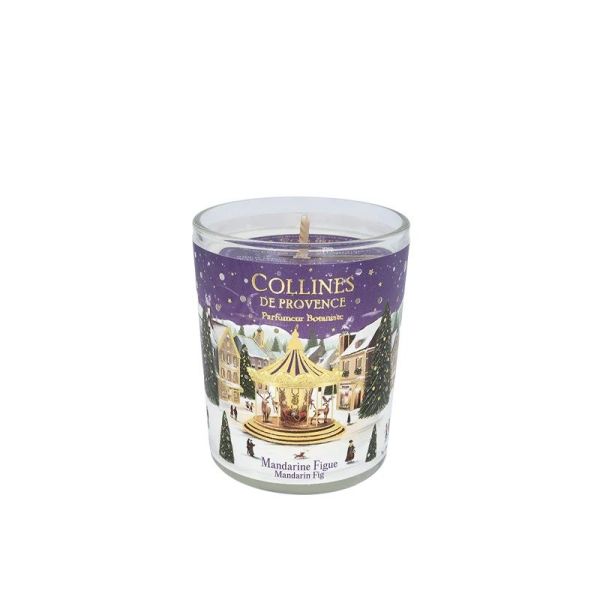 Bougie Parfumée Noël - Mandarine Figue - 75 g