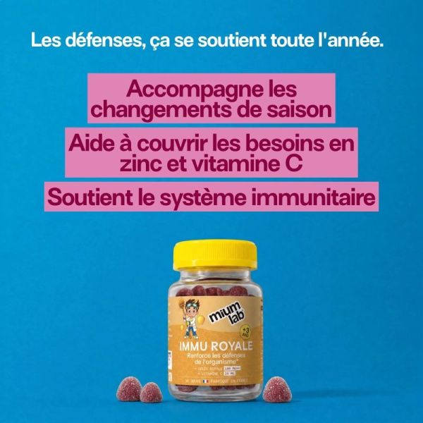 Gummies Immu Royale Enfants - 30 gummies