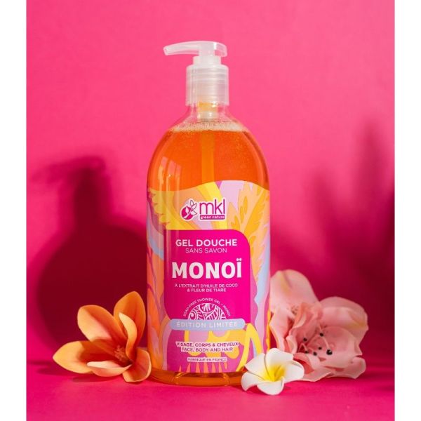 Mkl Gel Douche 1L Monoi Ed Limitee