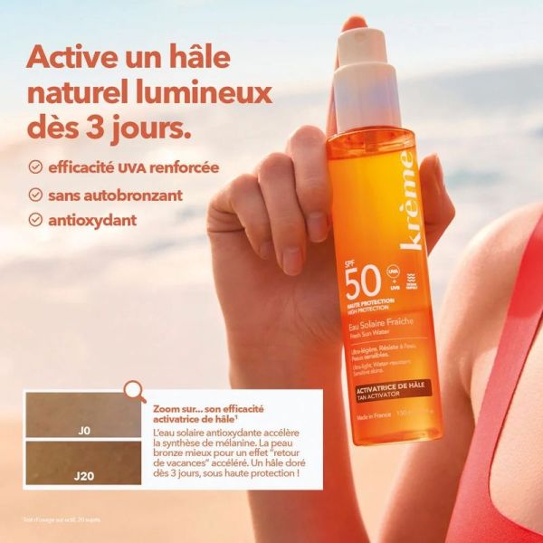 Eau Fraîche SPF 50 Format Voyage - 50 ml