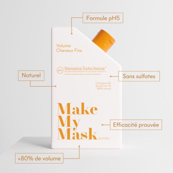 Make My Mask Tricho-Volume pH5 Shampoing - 180 ml