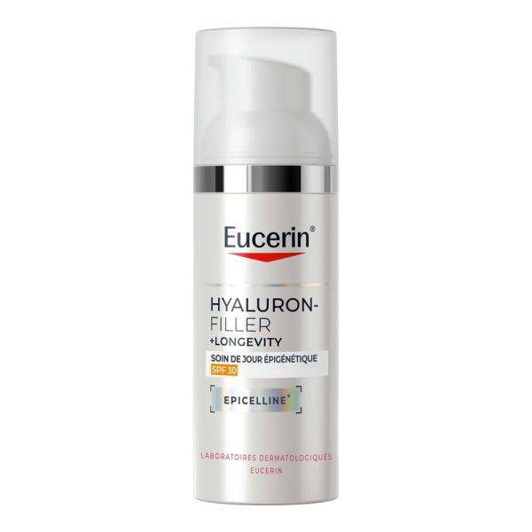 Soin de jour epigenetique SPF30 Hyaluron-Filler + Longevity - 50 ml