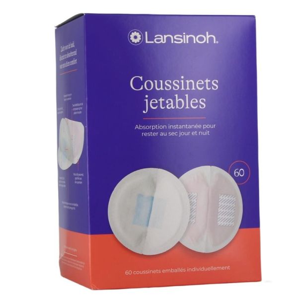 Coussinets Allaitement Jetables Blue Lock Core - 60 coussinets