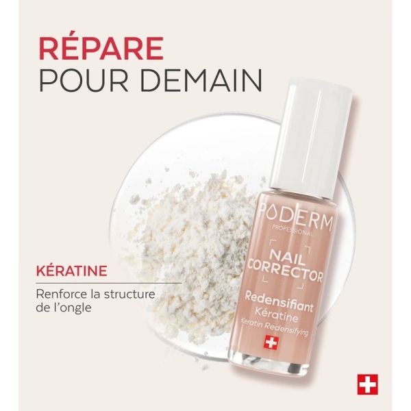 Vernis Redensifiant Kératine Nail Corrector - 8 ml