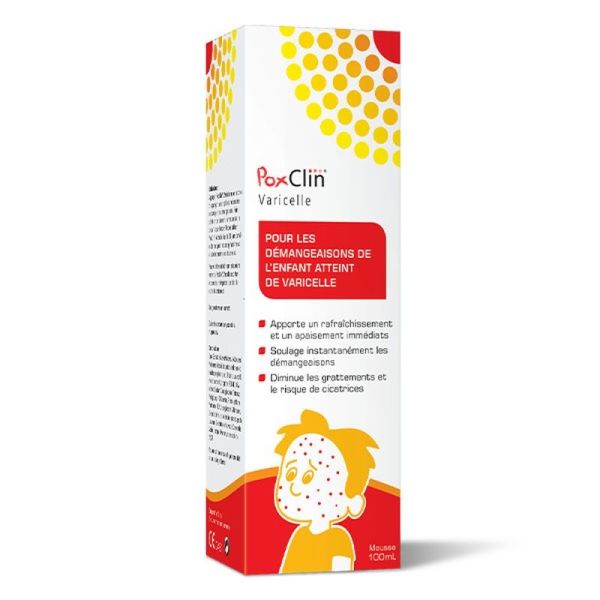Mousse Rafraichissante Varicelle - 100 ml