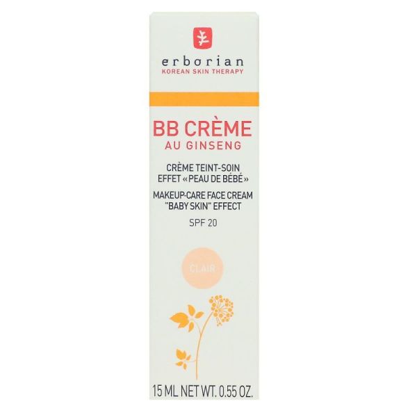 Erborian Bb Creme Clair 15 Ml