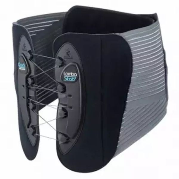 LombaStab Ceinture de soutien lombaire H21 cm Noir/Bleu - Taille 1