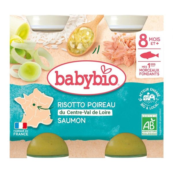 Risotto Poireau du Centre-Val de Loire Saumon - 400 g