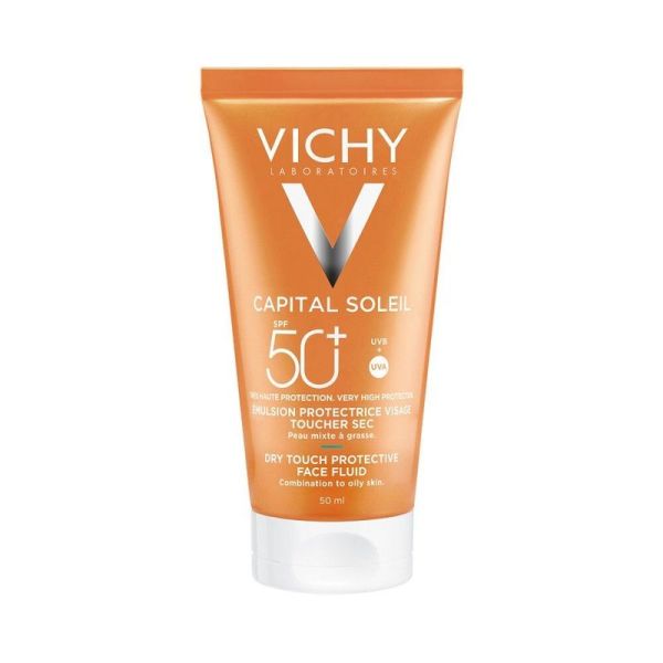 Emulsion Anti-Brillance Toucher Sec SPF50+ Capital Soleil - 50 ml