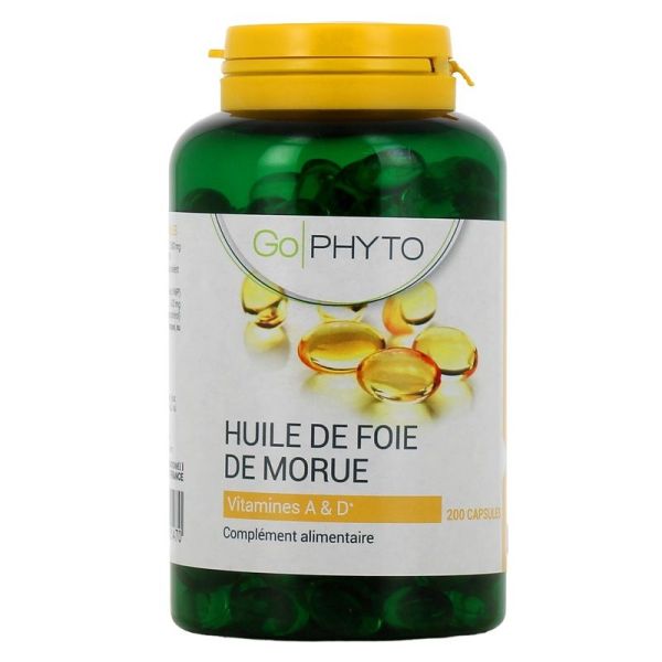 Huile de Foie de Morue - 200 capsules