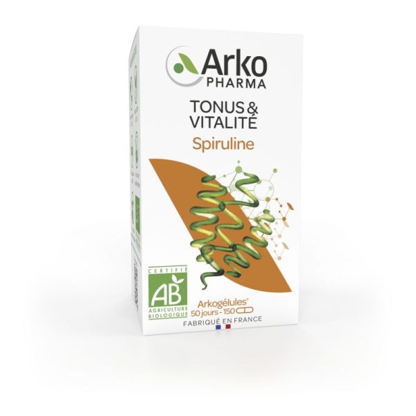 Arkogelule Bio Spiruline 390Mg Bte 150