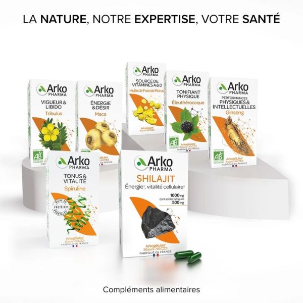 Arkogélules Shilajit - 60 gélules