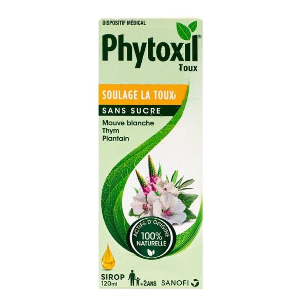 Phytoxil Sirop S/Sucre 120 Ml
