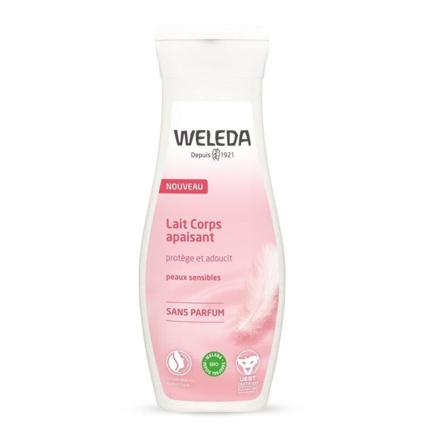 Lait Corps Peau Sensible et Irritee Apaisant et Hydratant Amande - 200 ml