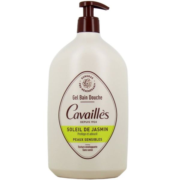 Rogé Cavaillès Gel Bain Douche Surgras Soleil Jasmin - 1 L