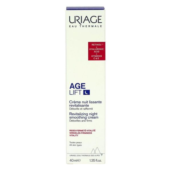 Uriage Anti Age Lift Cr Nuit Lissante 40M
