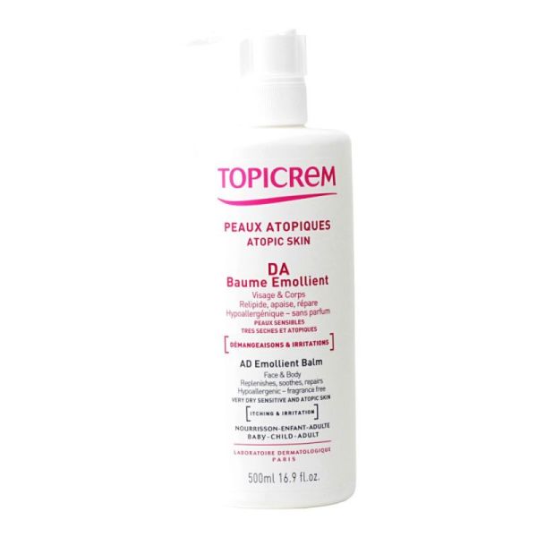 Topicrem Da Baume Emol Fl Pompe 500 Ml