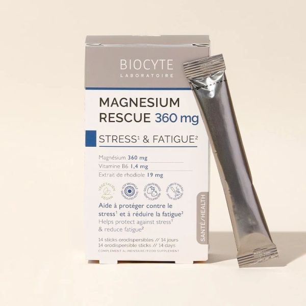 MAGNESIUM RESCUE 360 MG - 14 sticks