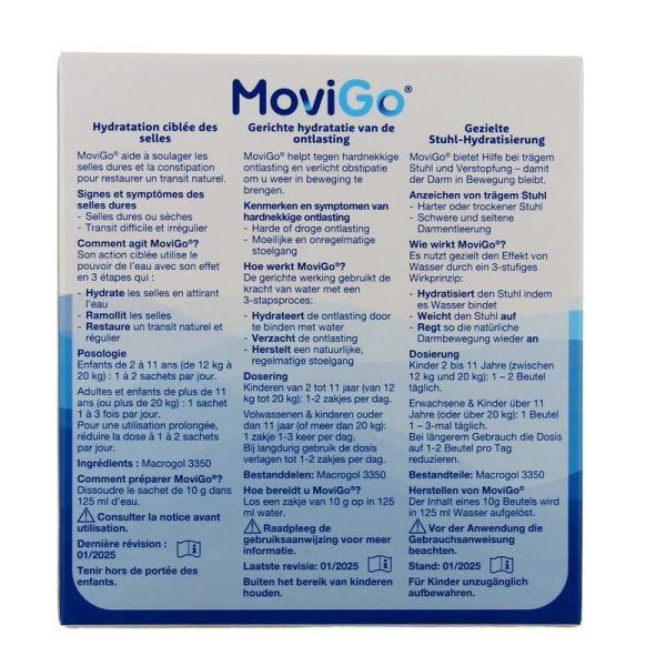 Movigo Poudre Sachets - 10 sachets