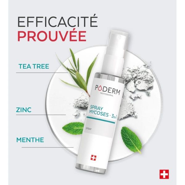 Spray Mycoses 3 en 1 Pieds - 50 ml