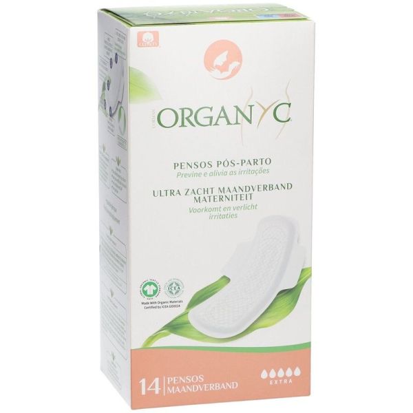 Serviettes Hygiéniques Douceur Maternité - Flux Extra - 14 serviettes