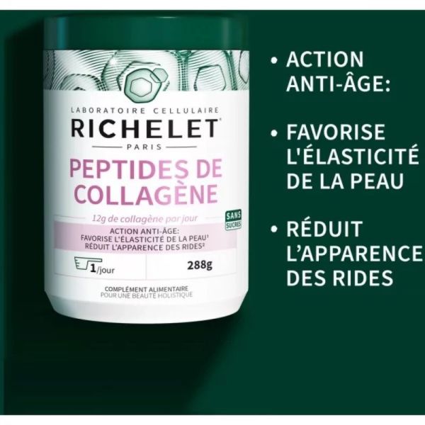 Peptides de Collagène Régénération de la Peau - 288 g
