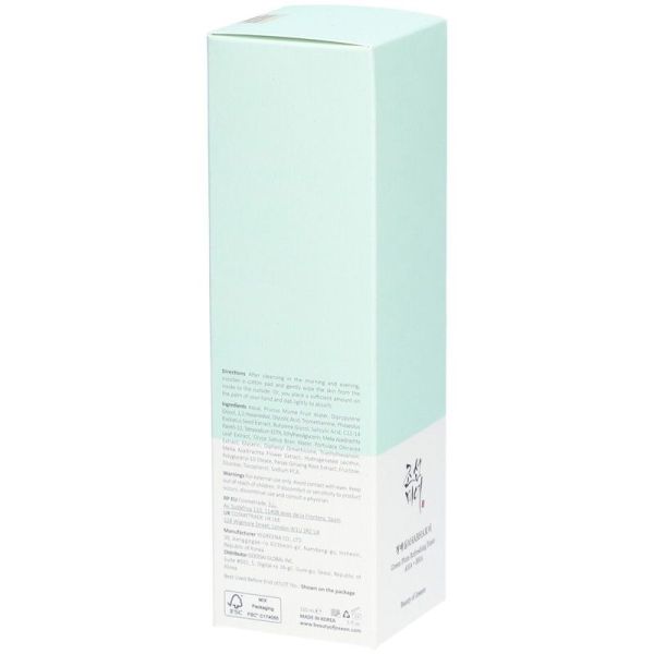Tonique Rafraîchissant à la Prune Verte AHA + BHA - 150 ml