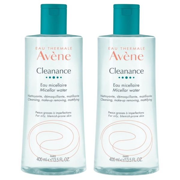 Eau Micellaire Matifiante CLEANANCE - 2 x 400 ml