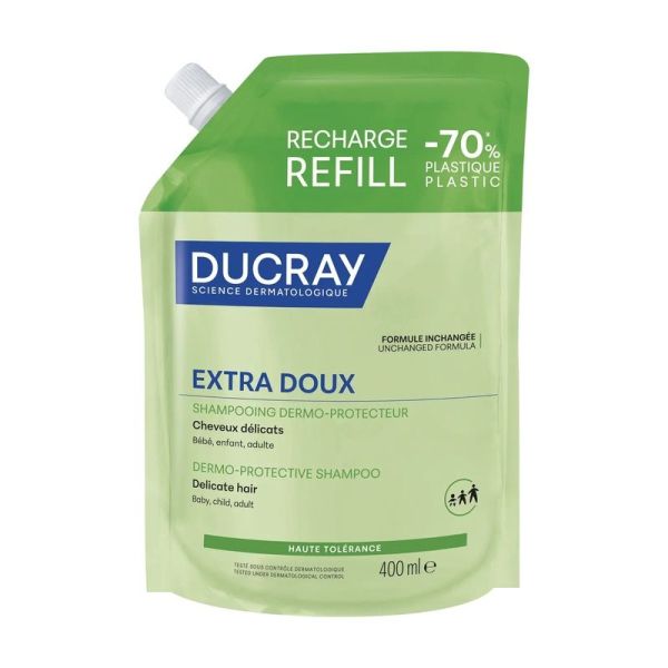 Extra-Doux Shampooing dermo-protecteur - Eco-recharge - 400 ml