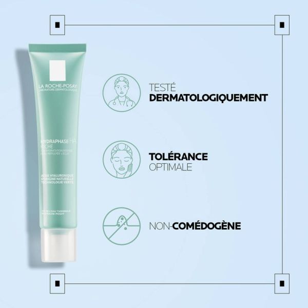 Hydraphase HA Riche Creme Hydratante a l'acide hyaluronique - 40 ml