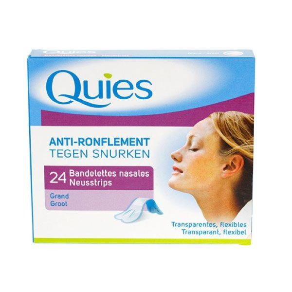 24 bandelettes nasales anti-ronflement grand