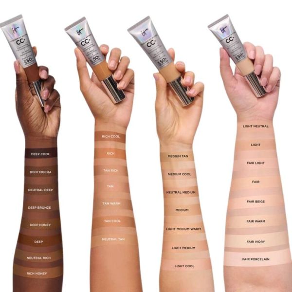 CC Crème SPF50+ Correctrice Haute Couvrance Your Skin But Better - Light - 12 ml
